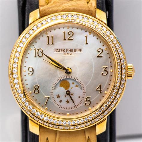 Patek Philippe Complications Diamond Ribbon Joaillerie Moon.